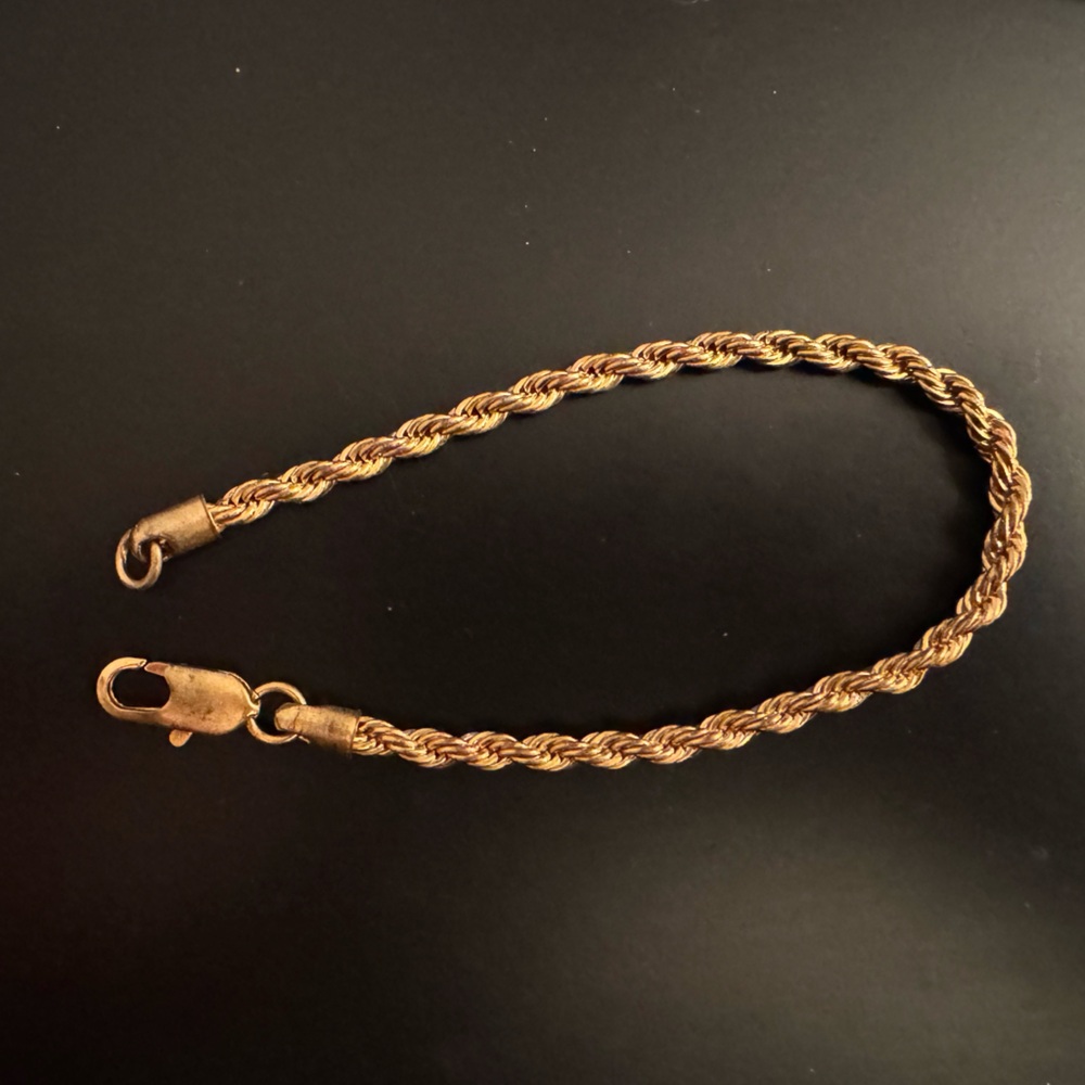 Laura Lombardi - Rope Chain Bracelet - 7” - Rare
